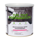 Fuel Your Preparation rijstpudding met aardbei