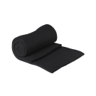 Fleece deken zwart
