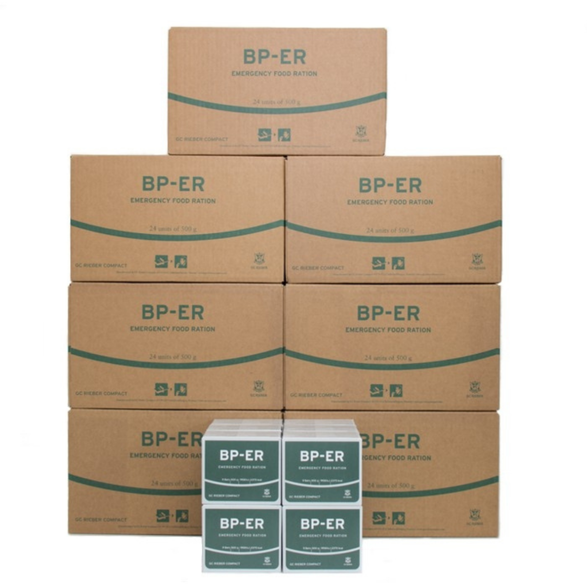 Alimento De Emergencia BP ER - 500g, Vida Útil Larga, Alto Valor Calórico, Para Supervivencia Y Acampada