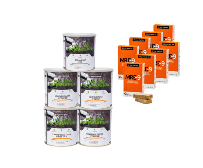 Fuel Your Preparation 14 dagen noodrantsoen