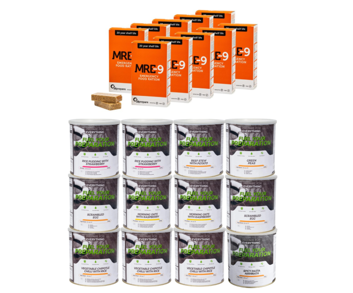 Fuel Your Preparation 30 dagen noodrantsoen