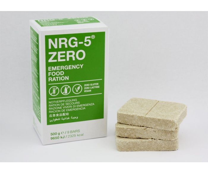 NRG 5 ZERO gluten en lactosevrij noodrantsoen main product photo