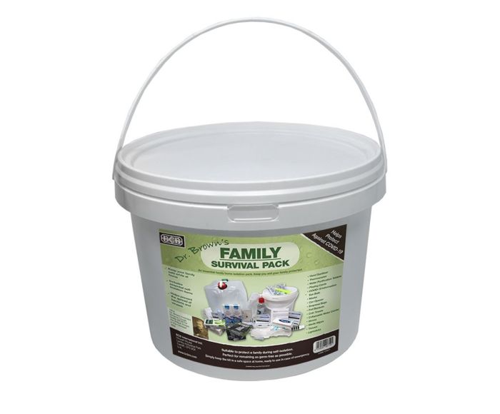 Familie survivalkit thuisisolatie