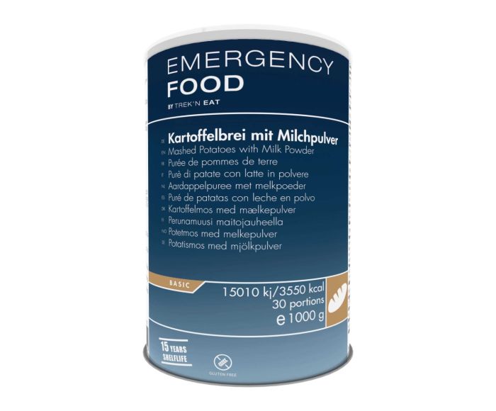 Trek'n Eat aardappelpuree met melk noodrantsoen
