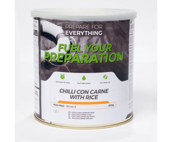 Fuel Your Preparation chili con carne met rijst main product photo