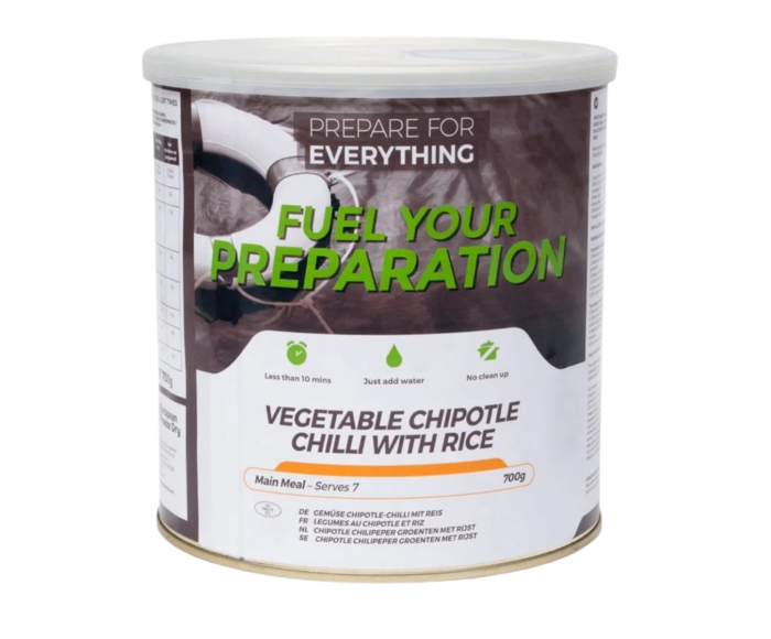 Fuel Your Preparation chipotle chilipeper groenten met rijst