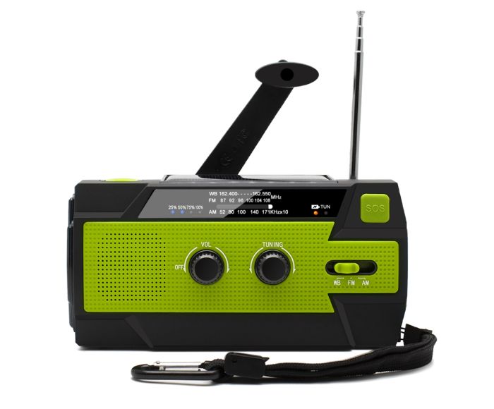 Multifunctionele noodradio