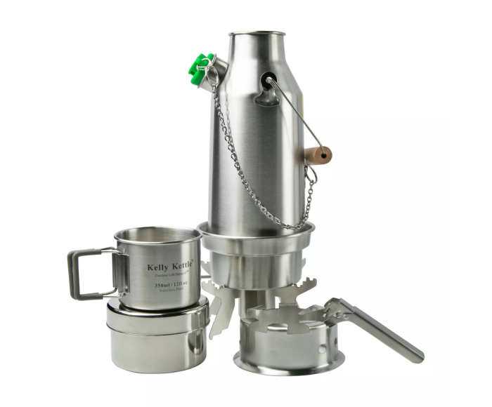 Kelly Kettle Trekker RVS kookset