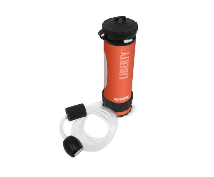Lifesaver Liberty 2000 waterfilter oranje – drinkfles main product photo