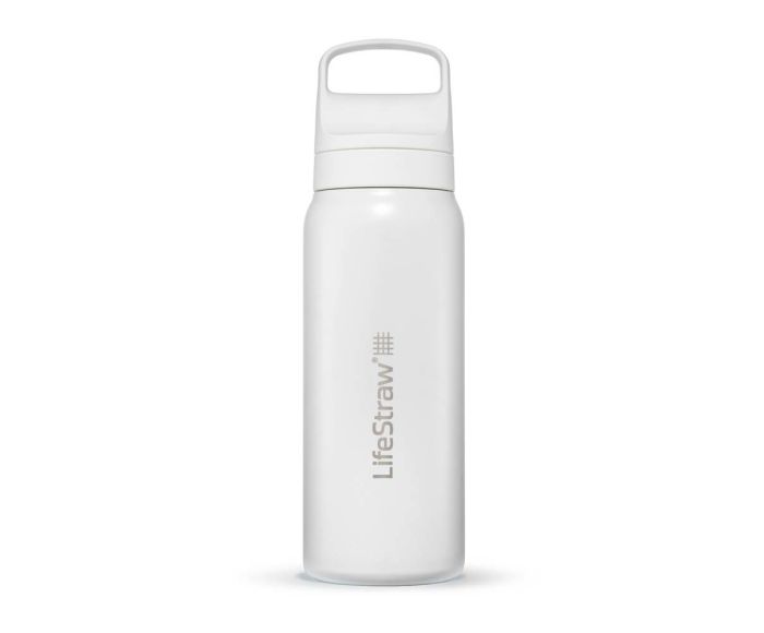 LifeStraw Go 2.0 RVS waterfilter fles wit main product photo