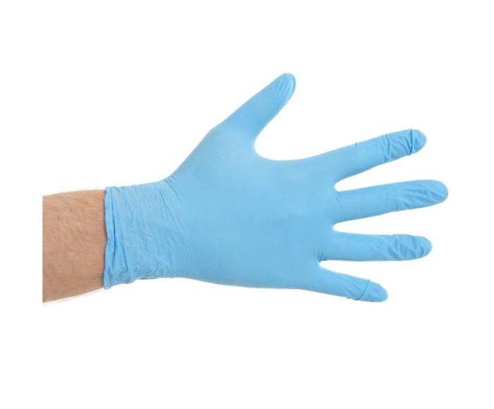 Medische handschoenen nitril ongepoederd - maat L - 100 stuks main product photo