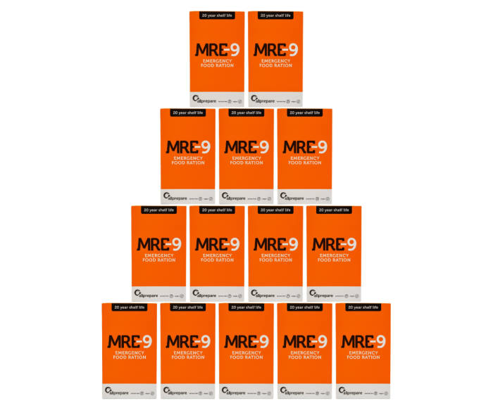 MRE-9 noodrantsoen 14 dagen