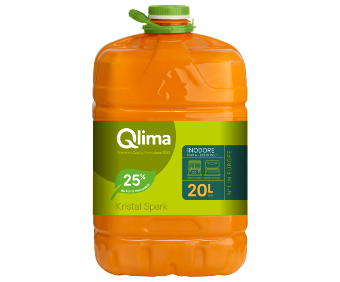 Qlima Kristal Spark 20L petroleumkachel brandstof
