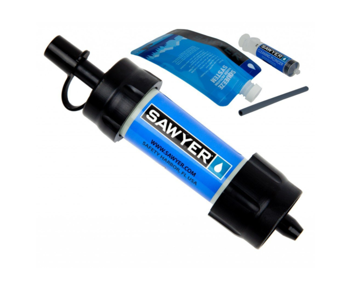Sawyer Mini blauw SP128 waterfilter