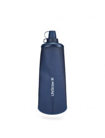 Lifestraw Peak Series Squeeze Bottle - 1L Mountain Blue