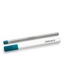 LifeStraw Sip herbruikbaar waterfilter rietje RVS met opberghoes