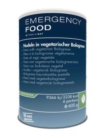 Katadyn Noodrantsoen Vegetarische Pasta Bolognese Blik