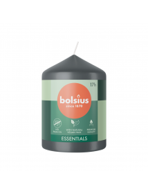 Bolsius stompkaars 80/58 Stormy Grey