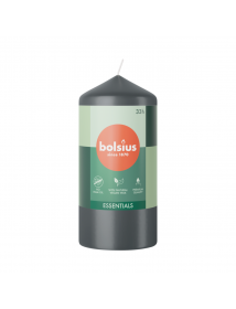 Bolsius stompkaars 120/58 Stormy Grey