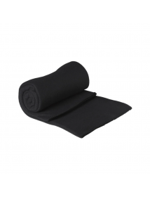 Fleece deken zwart