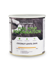 Emergency Food linzen dahl met kokos