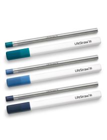 LifeStraw Sip rietje RVS waterfilter met opberghoes (3-pack) LifeStraw Sip rietje RVS waterfilter met opberghoes (3-pack)