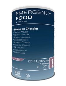 Trek'n Eat chocolademousse noodrantsoen