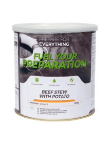 Fuel Your Preparation runderstoofpot met aardappelen