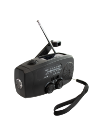Emplay noodradio zwart Emplay noodradio zwart
