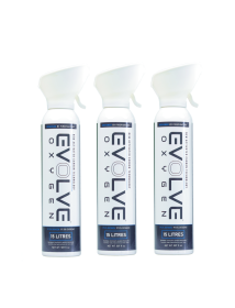 Evolve Oxygen 3x 15 liter zuurstof Evolve Oxygen 3x 15 liter zuurstof