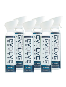 Evolve Oxygen 6x 15 liter zuurstof Evolve Oxygen 6x 15 liter zuurstof