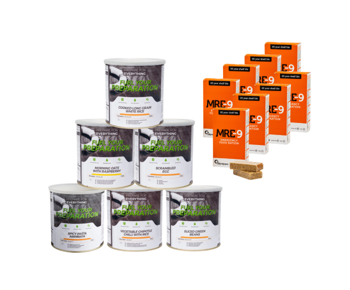 Fuel Your Preparation 14 dagen vegetarisch noodrantsoen