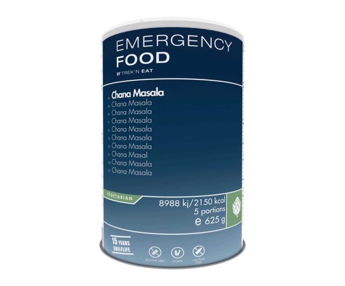 Katadyn Noodrantsoen Vega Masala Kikkererwten Blik main product photo