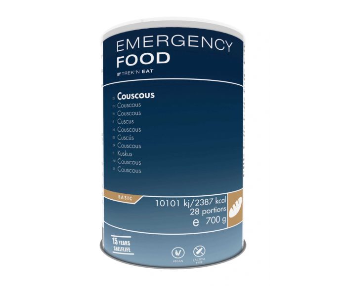 Katadyn Noodrantsoen Couscous Blik