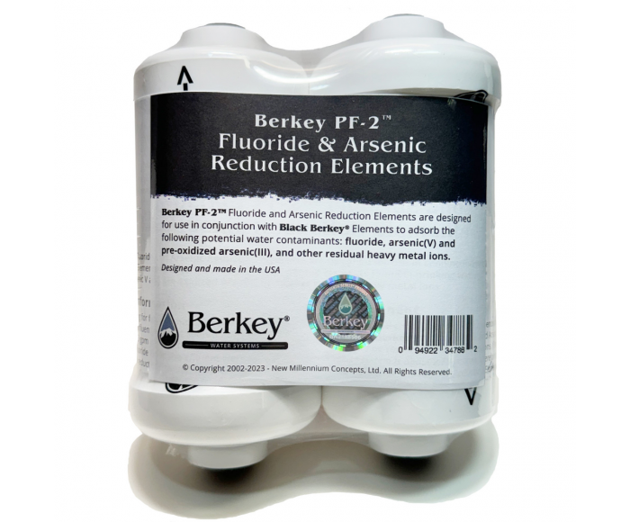 Berkey PF-2 フッ化物フィルター(2個セット) Berkey PF-2 Fluoride filters set | Allprepare