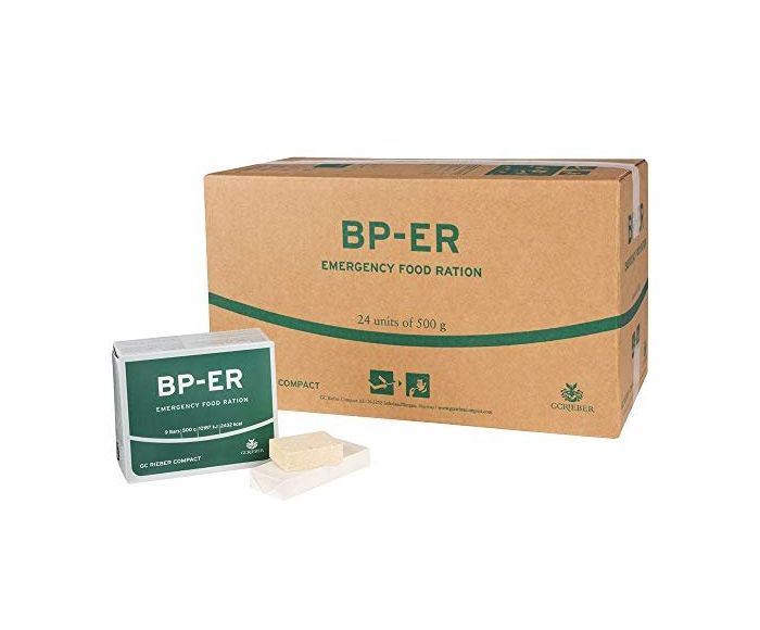 Alimento De Emergencia BP ER - 500g, Vida Útil Larga, Alto Valor Calórico, Para Supervivencia Y Acampada