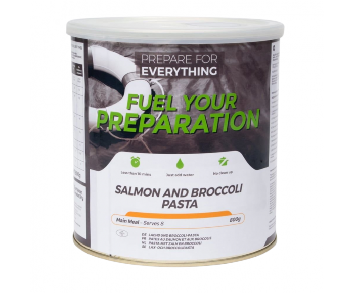 Emergency Food zalm broccoli pasta