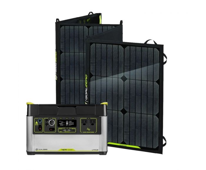 Goal Zero Yeti 1000X (EU-Version) + Nomad 100 Solar Kit main product photo