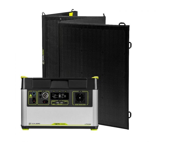 Goal Zero Yeti 1500X  (EU-Version) + Nomad 200 Solar Kit