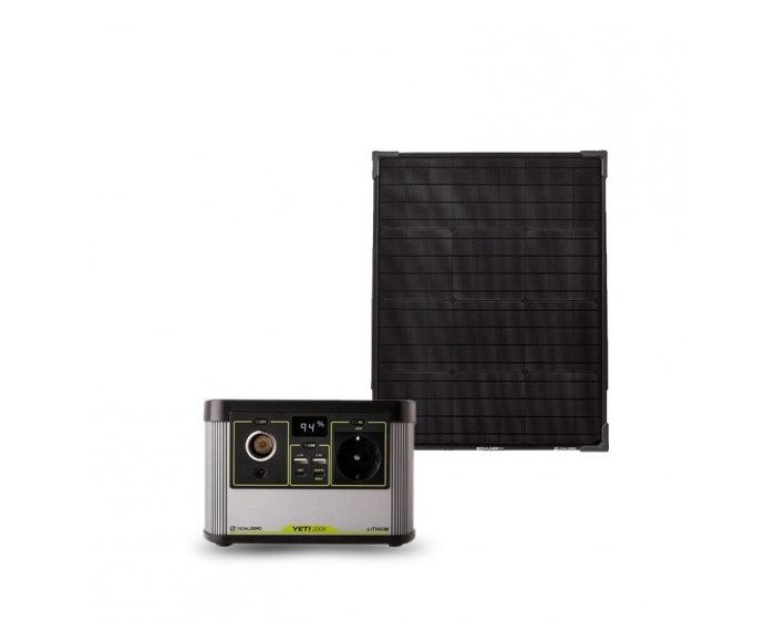 Goal Zero Boulder 50 Solar Set – Yeti 200X (EU-versie) main product photo
