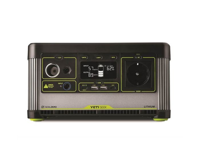 Goal Zero Yeti 500X Solar Generator main product photo