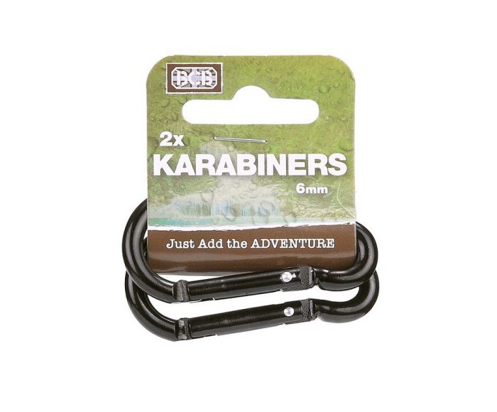 Karabijnhaak 6mm (2 stuks) main product photo