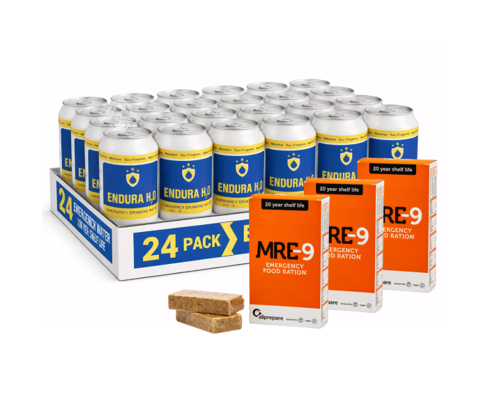 Noodrantsoen 72 uur - 20 jaar houdbaar (voedsel en water)