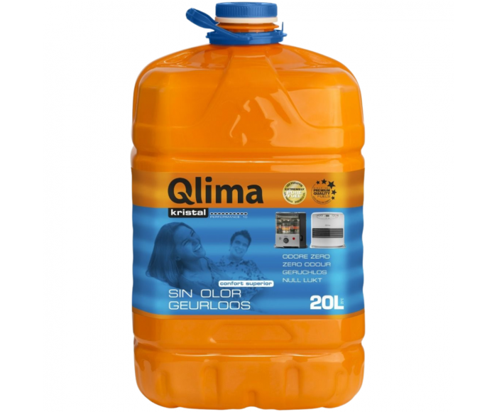 Qlima KRISTAL 20L Petroleumkachel brandstof (geurloos)