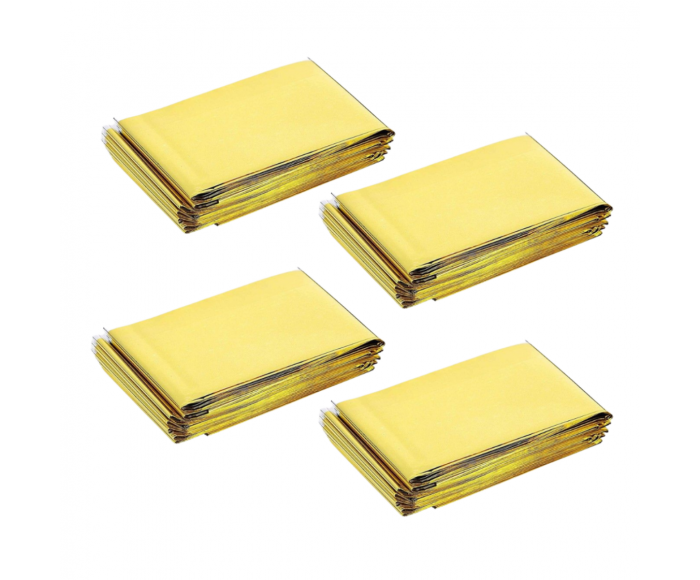 Reddingsdeken 4-PACK (NAVO goedgekeurd) main product photo