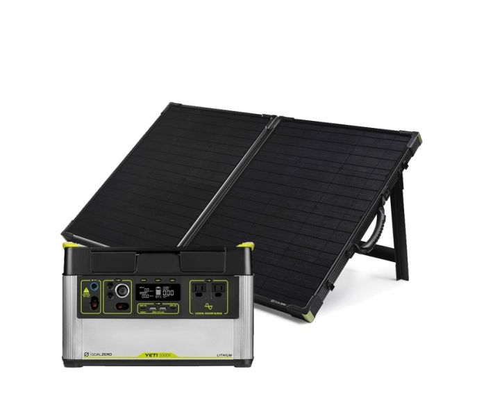 Goal Zero Yeti 1000X (EU-Version) + Boulder 100 Briefcase Solar Kit main product photo