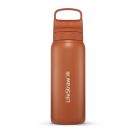 LifeStraw Go 2.0 Stainless Steel Water Filter Bottle - 1L Oranje