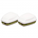 3M 6099 combinatiefilter A2B2E2K2Hg-P3 R - 4 stuks