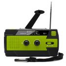 Noodradio met Dynamo, zonnepaneel en 4000 mAh accu