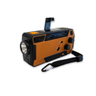 Multifunctionele noodradio op batterijen